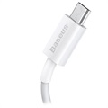 Baseus Superior MicroUSB-Schnelllade-Datakabel - 1m - Weiß