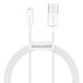 Baseus Superior Series Lightning Kabel - 1m - Weiß