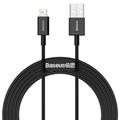 Baseus Superior Series Lightning Kabel - 1m - Schwarz