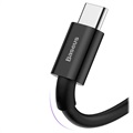 Baseus Superior Series USB-C Daten & Ladekabel - 66W, 1m - Schwarz