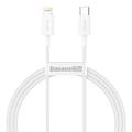 Baseus Superior Serie USB-C / Lightning Kabel - 1m, 20W - Weiß