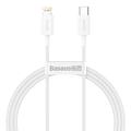 Baseus Superior Serie USB-C / Lightning Kabel - 1m, 20W - Weiß