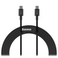 Baseus Superior Series USB-C / USB-C Kabel - 100W, 2m - Schwarz