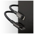 Baseus Tungsten Gold USB-C / Lightning Kabel 20W - 1m - Schwarz