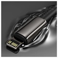 Baseus Tungsten Gold USB-C / Lightning Kabel 20W - 2m - Schwarz