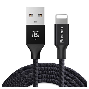 Baseus Yiven USB 2.0 / Lightning Kabel - 1.8m - Schwarz