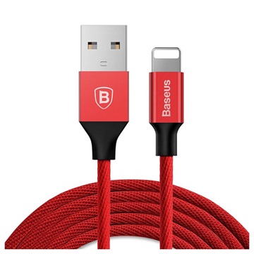 Baseus Yiven USB 2.0 / Lightning Kabel - 1.8m - Rot