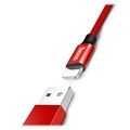 Baseus Yiven USB 2.0 / Lightning Kabel - 1.8m - Rot