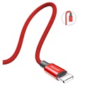 Baseus Yiven USB 2.0 / Lightning Kabel - 1.8m - Rot