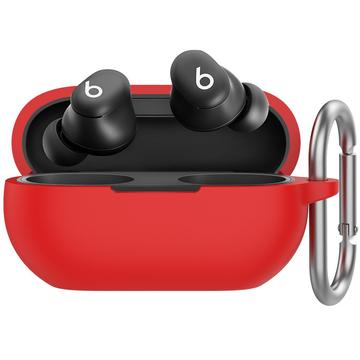 Beats Studio Buds+ AhaStyle WG157 Silikonhülle mit Karabiner - Rot
