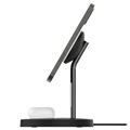 Belkin BoostCharge Pro 2-in-1 Drahtlose Ladestation - Schwarz