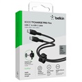 Belkin BoostCharge Pro Flex USB-C / USB-C Kabel 60W - 3m - Schwarz
