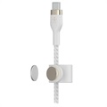 Belkin BoostCharge Pro Flex USB-C / USB-C Kabel 60W - 3m - Weiß