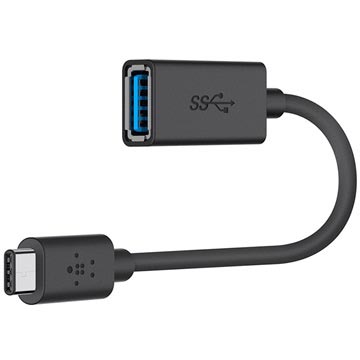 Belkin 3.0 USB-C / USB-A Adapter - 14cm - Schwarz