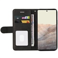 Bi-Color Series Google Pixel 6 Wallet Hülle - Schwarz