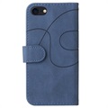 Bi-Color Series iPhone 7/8/SE (2020)/SE (2022) Wallet Hülle - Blau