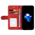 Bi-Color Series iPhone 7/8/SE (2020)/SE (2022) Wallet Hülle - Rot