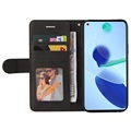 Bi-Color Series Xiaomi Mi 11 Lite 5G Wallet Hülle - Schwarz