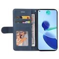 Bi-Color Series Xiaomi Mi 11 Lite 5G Wallet Hülle - Blau
