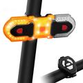 Fahrrad-Rücklicht Wireless Control Fahrrad Blinker Licht wasserdicht Fahrrad vorne hinten Sicherheit Warnlicht für Mountain Bike Road Bicycle - Set 1