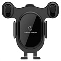 Bluetooth-Autohalterung / Kabelloses Autoladegerät K1 - Schwarz