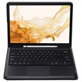 Samsung Galaxy Tab S8+ Hülle mit Bluetooth Tastatur - Schwarz