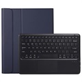 Samsung Galaxy Tab S8+ Hülle mit Bluetooth Tastatur - Blau