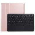 Samsung Galaxy Tab S8+ Hülle mit Bluetooth Tastatur - Roségold