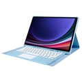Samsung Galaxy Tab S9 Ultra Bluetooth Tastaturhülle - Baby Blau