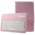 Samsung Galaxy Tab A 10.1 (2016) T580, T585 Bluetooth-Tastatur mit Cover - Weiß