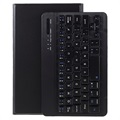 Samsung Galaxy Tab A7 Lite Bluetooth Tastaturhülle - Schwarz