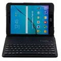 Samsung Galaxy Tab S2 9.7 T810, T815 Bluetooth Tastatur & Folio Tasche - Schwarz