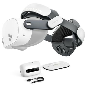 BoboVR M3 Pro+ Akku-Kopfband für Meta Quest 3/3S - 6500mAh
