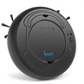 BowAI 3-in-1 Smart Roboter Staubsauger - 1200Pa, 28W - Schwarz