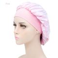 Atmungsaktive Seidensatin-Nachtmütze für Haare