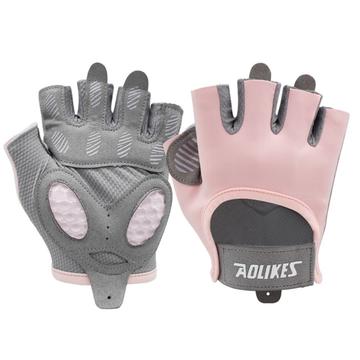 Atmungsaktive Trainingshandschuhe für Frauen - Medium - Rosa