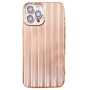 iPhone 12 Pro Gebürstete TPU Hülle mit Kameraobjektivschut
