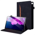 Business Style Lenovo Tab P11 Smart Folio Case - Schwarz