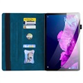 Business Style Lenovo Tab P11 Smart Folio Case - Blau