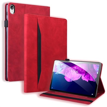 Business Style Lenovo Tab P11 Smart Folio Case - Rot