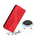 Business Style Google Pixel 6 Wallet Hülle - Rot