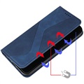 Business Style Xiaomi Redmi Note 11 Pro/Note 11 Pro+ Wallet Hülle - Blau