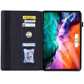 Business Style iPad Pro 12.9 2020/2021 Smart Folio Case - Schwarz