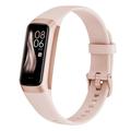 C60 1.1 Zoll wasserdicht Smart Watch Herzfrequenz Blut-Sauerstoff-Monitor Körpertemperatur-Erkennung Fitness-Tracker Sport Smart-Armband - Pink