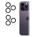 iPhone 14 Pro/14 Pro Max Kamera-Objektiv Gehärtetes Glas Schutz - 2 Stk. - Schwarz