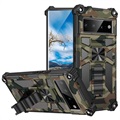 Camo Serie Google Pixel 6 Pro Hybrid Hülle mit Stand
