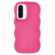Samsung Galaxy A36/A56 Candy Color Wavy TPU Hülle - Hot Pink