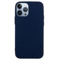 Candy Color iPhone 14 Pro TPU Hülle - Dunkel Blau
