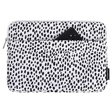 CanvasArtisan schützende Laptop-Tasche - 15" - Dalmatinisches Muster