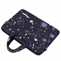 CanvasArtisan Universal Laptop-Tasche mit Handschlaufe - 15" - Galaxie